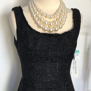 Maggy London - NWT - black cocktail dress - size